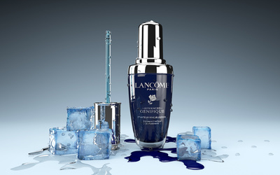 虚拟之魅 兰蔻化妆品C4D艺术作品的视觉盛宴